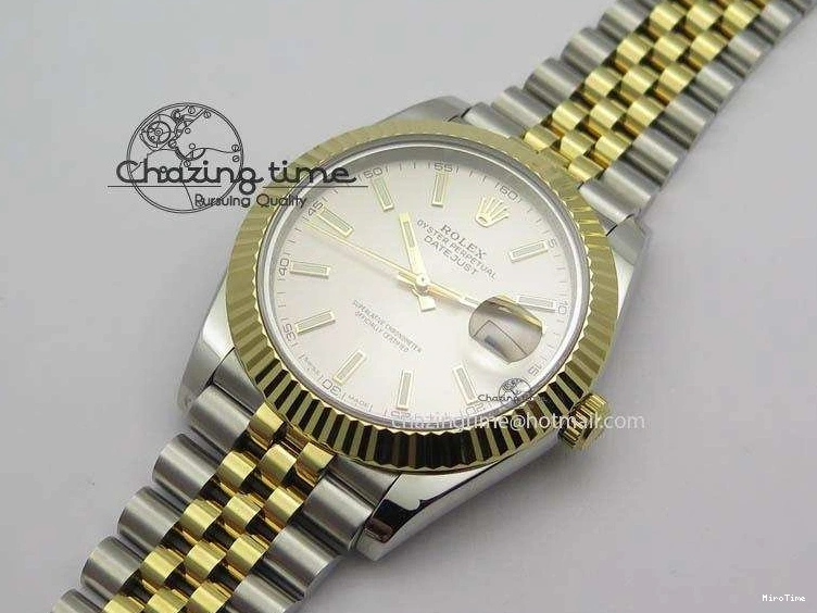 MiroTime 1226 DateJust II 41mm SS YG BP Maker Best Edition Silver Dial On New Version Jubilee Bracelet A Functional 3600